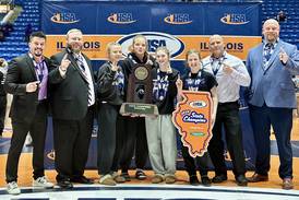 Hampshire wins team title, Huntley’s Janiah Slaughter takes 1st at IHSA state girls wrestling finals
