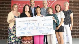 Dixon Rotary donates $25,000 to Sauk’s Impact program