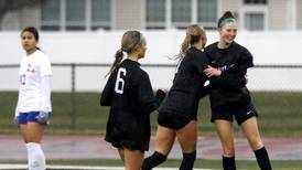 Emma Emricson scores twice, Huntley shuts out Larkin in season opener