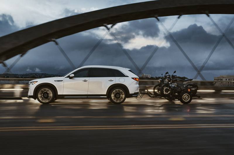 The 2025 Mazda CX-9 is a full-size SUV.