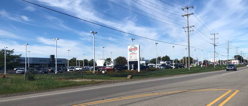 The Gary Lang Auto Group in McHenry was sold to Castle Automotive Group on Thursday, Sept. 29, 2022. Signs at the Route 31 dealerships announced the change to motorists.