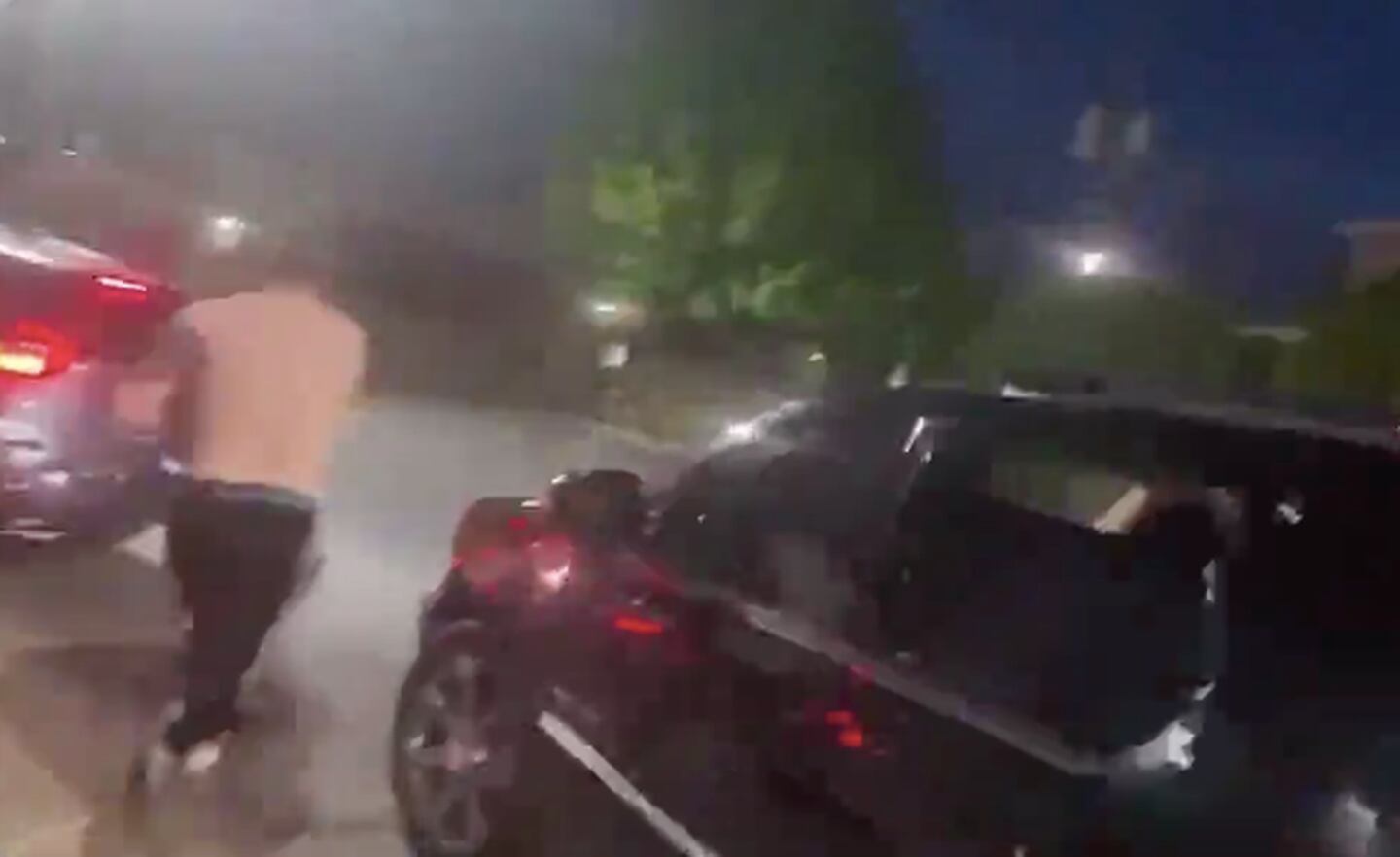 Video purportedly showing a vigilante sex predator sting outside a Joliet McDonald's