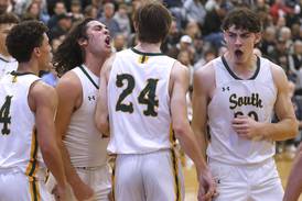 Boys basketball: Crystal Lake South finds rare air with sectional title and 31-3 record