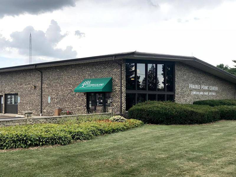 Prairie Point Center, Oswegoland Park District's administration office, Plainfield at Grove roads, Oswego