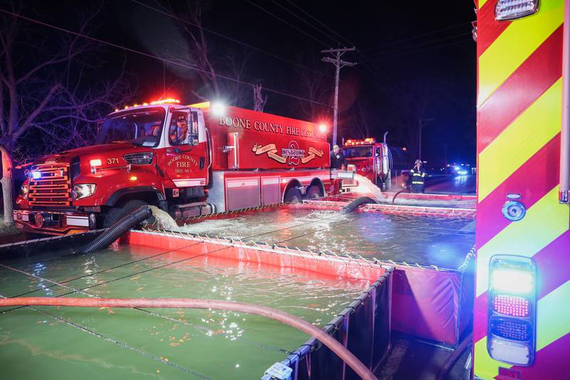 The Harvard Fire Department was called to 22701 Oak Grove Road, Harvard, at 7:44 p.m. Saturday, March 18, 2023, for a fire at the Olague Farms Meat Packing. Damage was estimated at $1 million.