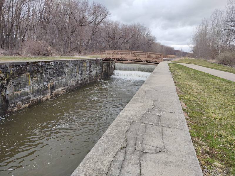Lock 3 along the Hennepin Canal.