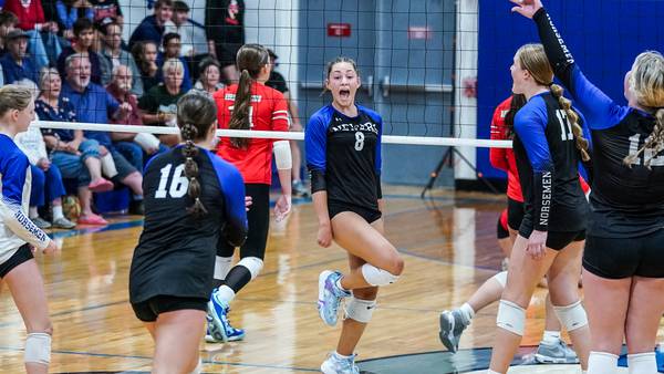 Photos: Newark vs. Aurora Christian volleyball