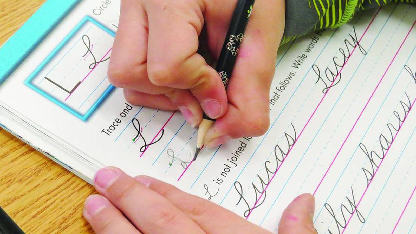 The lost art of cursive writing Shaw Local