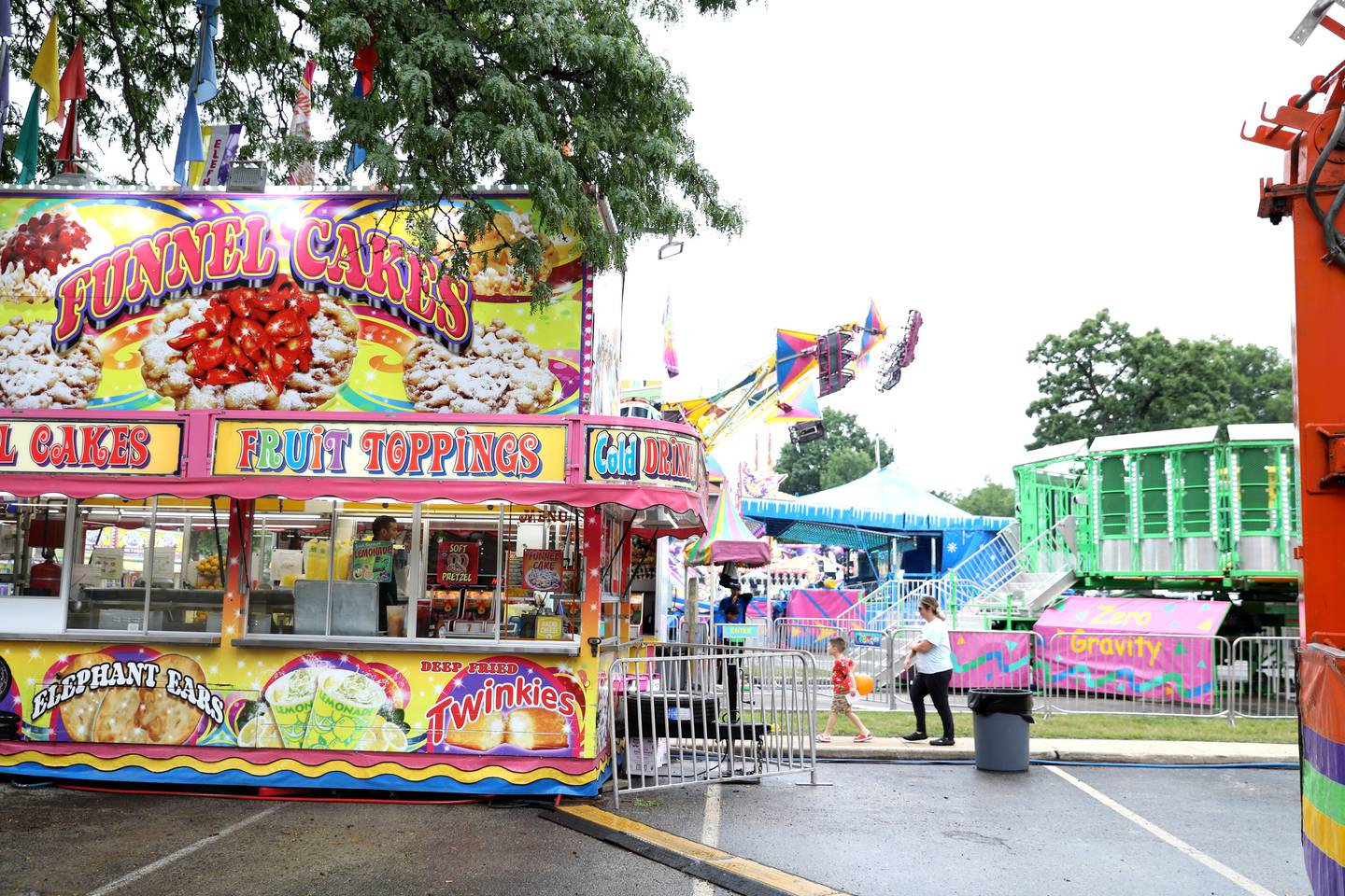 The Geneva Chamber of Commerce’s 75th Annual Swedish Days opened on Wednesday, June 18, 2025 in the rain.