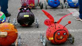 Pumpkin derby part of Fox Fall Fest in downtown Oswego on Sunday