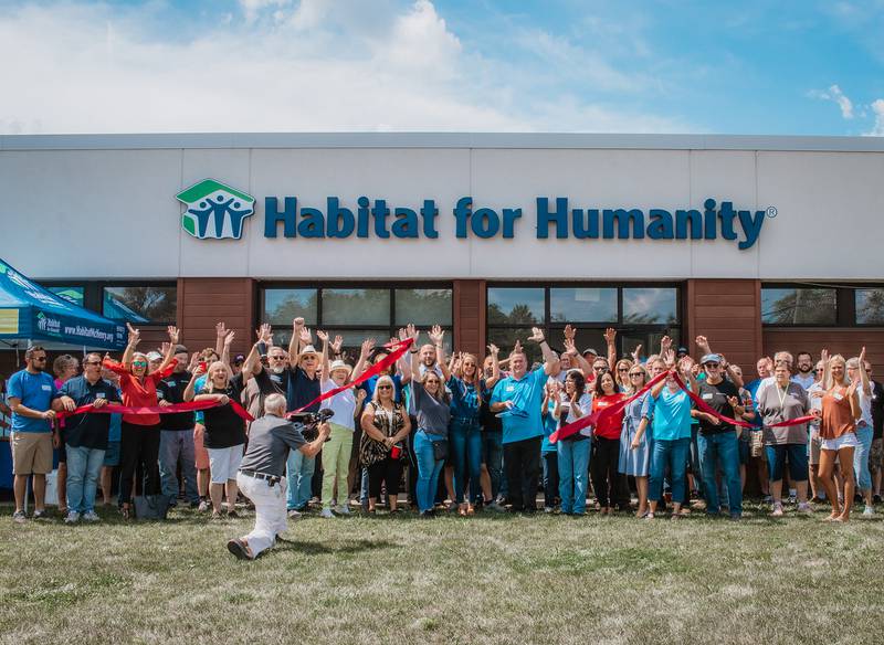 Habitat for Humanity celebrated moving into a new building in McHenry on Thursday, Aug. 18, 2022.