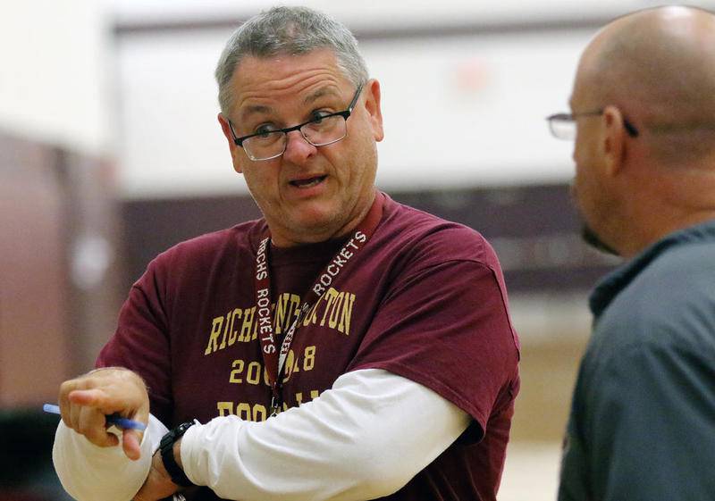 High school football Rockets getting to know their new coach as Mike