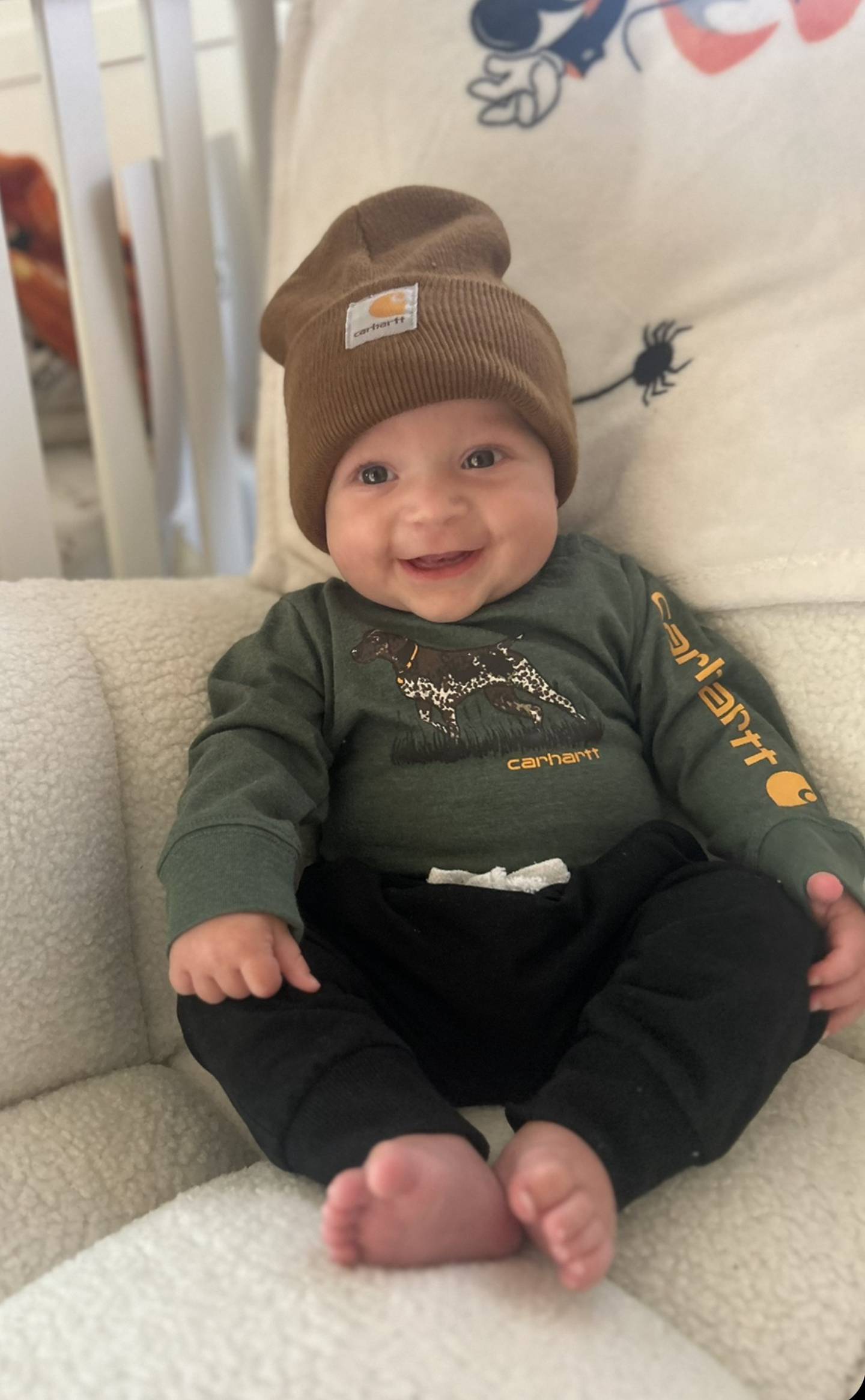 Cash Kepner is the five-month-old son of Autumn Joiner and Devon Kepner, of Wyanet.