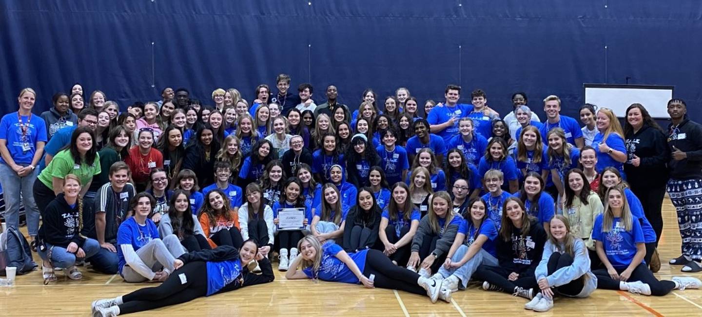 Over 100 members of Oswego High School's BIONIC (Believe It Or Not, I Care) team have been trained as TALK (Teens Activating the Language of Kindness) mentors.