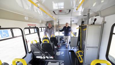 Shaw Local Radio Podcast: Talk-Line with Steve Marco interviews Reagan Mass Transit District officials