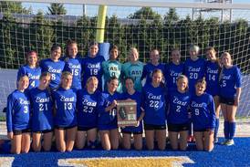 Lincoln-Way East doesn’t panic after slow start, dominates Sandburg to win regional title