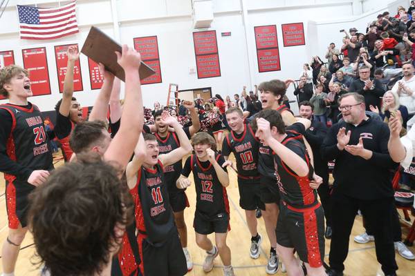 Indian Creek survives final Marquette shot to claim 1A sectional title 