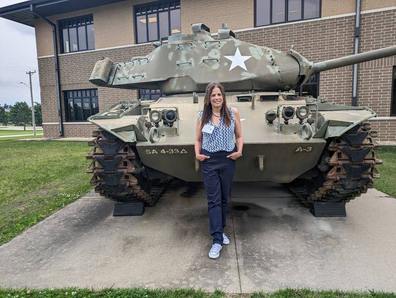 Avon Township Supervisor Michele Bauman was chosen to be one of 20 participants in the 88th Readiness Division Community Leader Engagement on June 17 at Fort McCoy, Wis. Bauman’s daughter, Madeline, is currently in Army basic training at Fort Sill, Oklahoma.