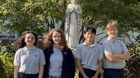 St. Mary’s in Sycamore names 2025-2026 student council officers