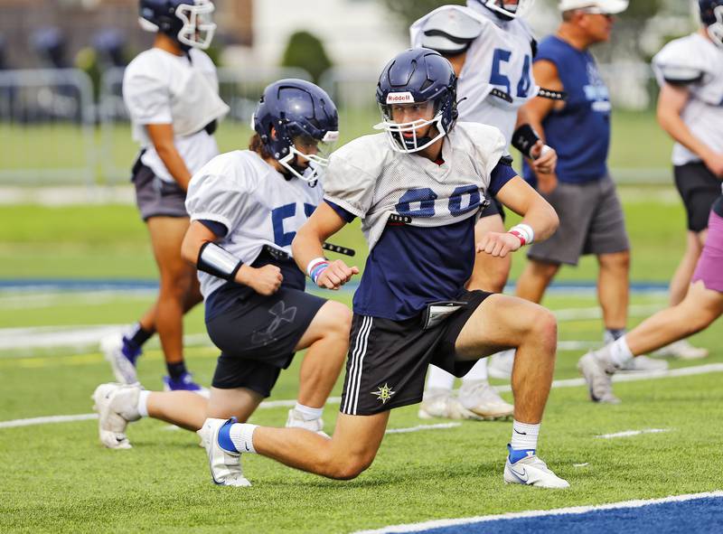 Photos Nazareth Academy football practice Shaw Local