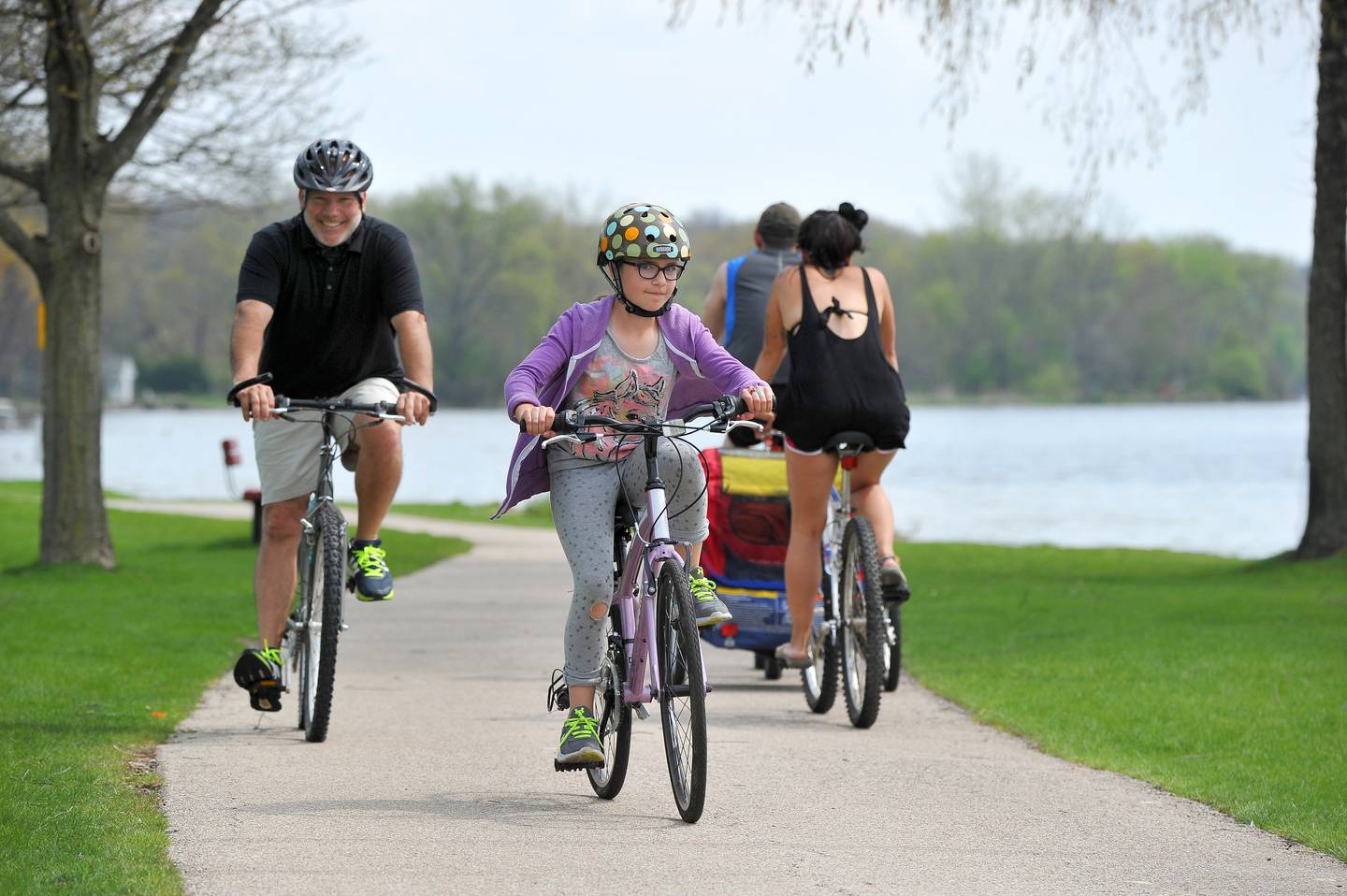 Riders and cyclist can glide through shaded parks, along winding river views, and beneath a canopy of mature trees that offer a welcome escape from the busyness of daily life.