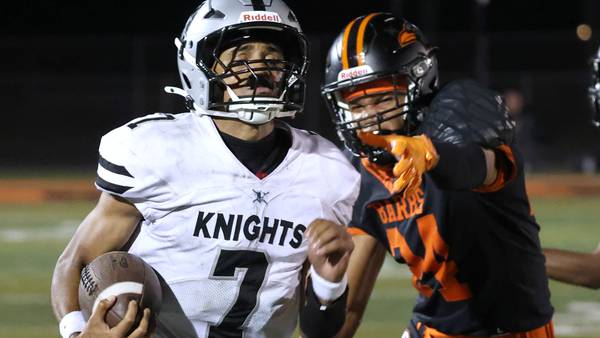 Photos: Kaneland football brings undefeated record into matchup with DeKalb