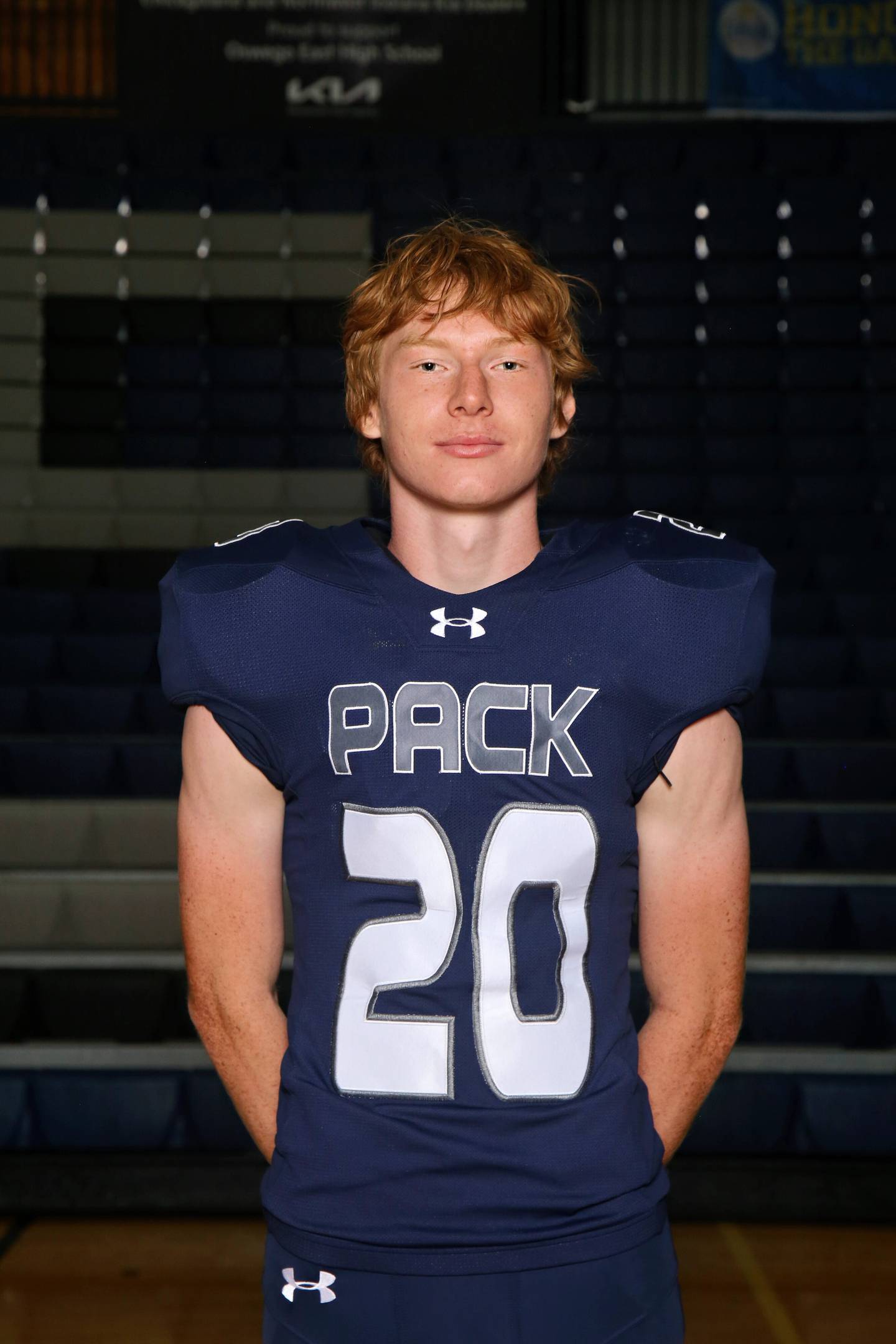 Oswego East senior Andy Pohlman