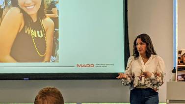 Mother of college student killed by drunk driver speaks at MADD event in Kendall County 