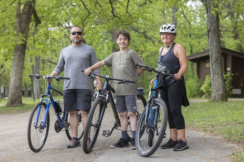 Cory, Channing and Veronica Sarver of Dixon all participated Saturday, May 13, 2023 in the Rock River Madness that was based at Dixon's Lowell Park.