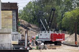 IN PHOTOS: Construction of Dixon’s $12M pedestrian bridge to be completed June 2026