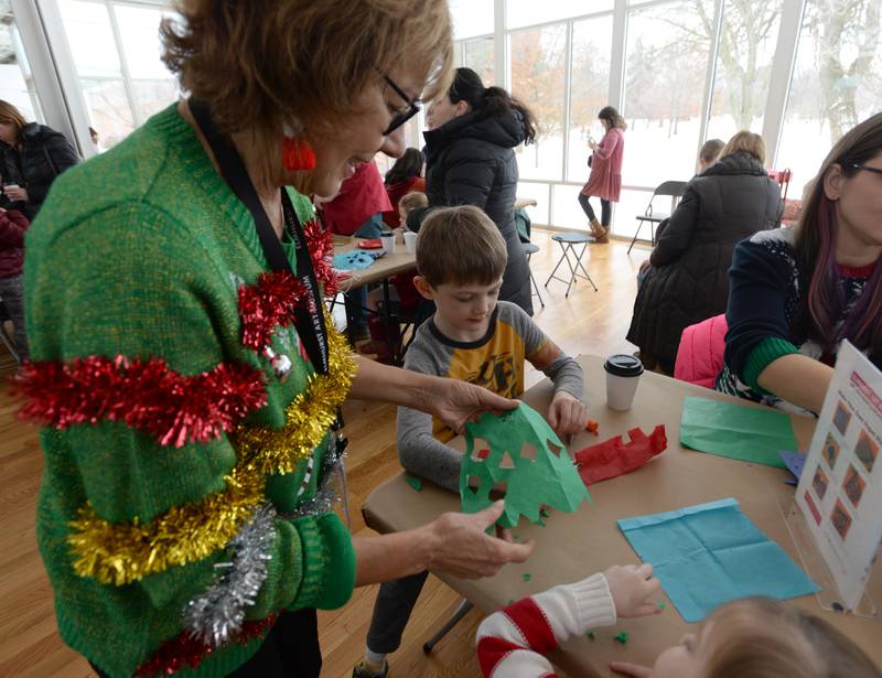 Photos Holiday at the Elmhurst Art Museum Shaw Local