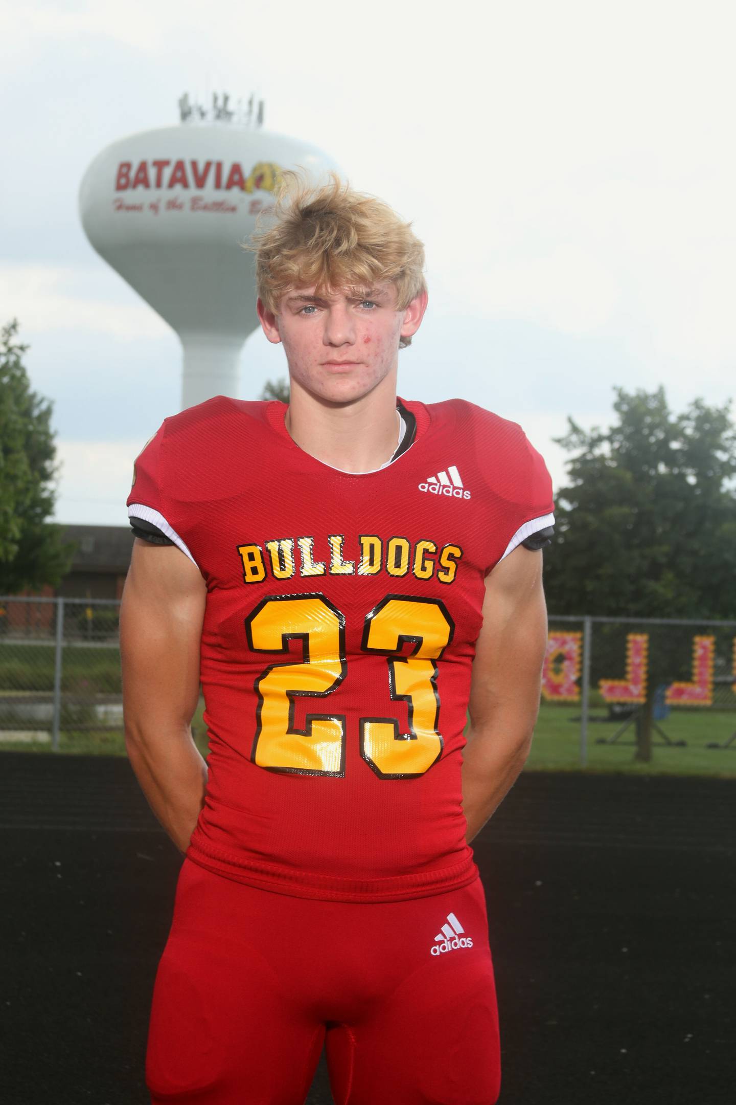 Drake Ostrander. Photo courtesy of Batavia athletics.