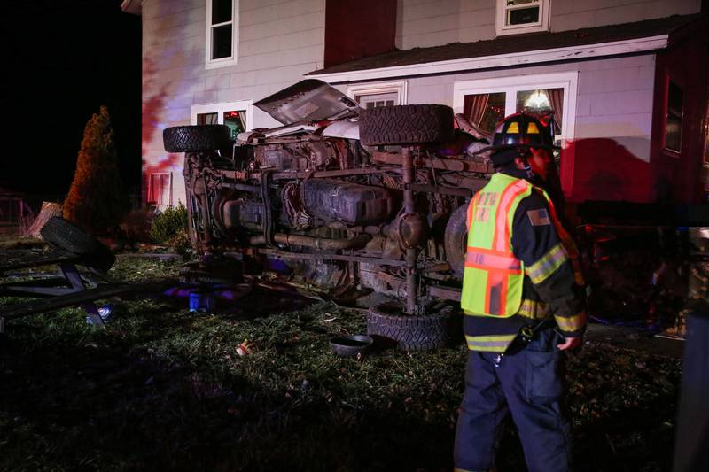 Two teens suffer life-threatening injuries from single-vehicle crash Wednesday evening near Woodstock.