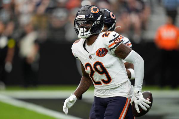 Chicago Bears injury report: Tyrique Stevenson, T.J. Edwards miss practice in estimated report