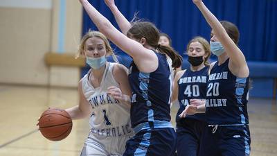 Girls basketball: Newman comeback falls short as late free throws, turnovers seal win for Bureau Valley
