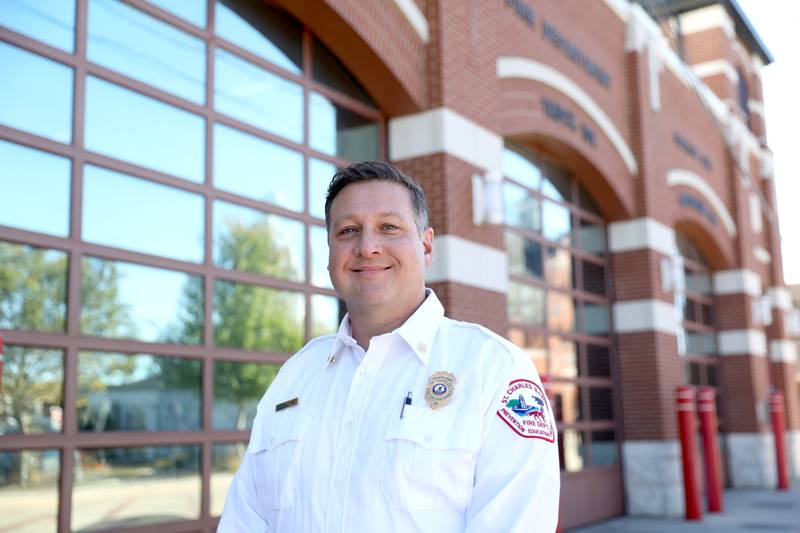 Jeremy Mauthe will be sworn in as the new St. Charles Fire Chief at the end of October.