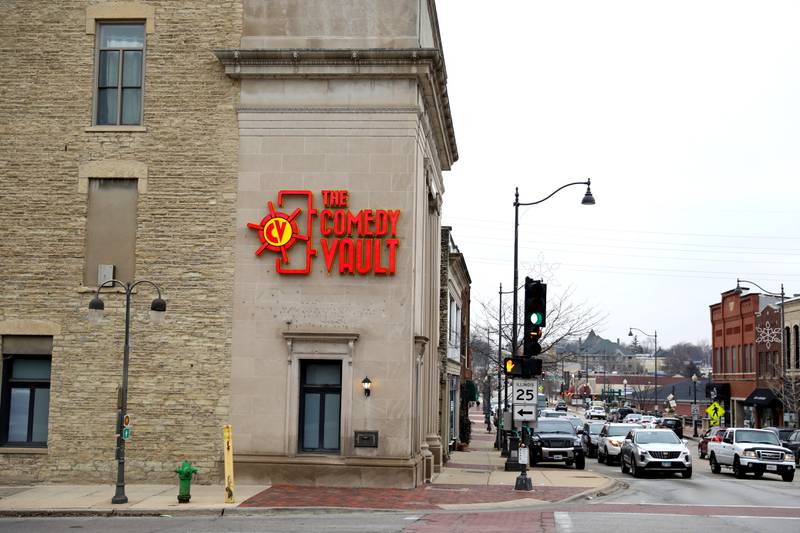 Mike Knuth and Liz Valaitis are co-owners of the Comedy Vault in Batavia. Along with weekly comedians and open mic nights, the venue will welcome nationally known comedians Brian Posehn and Rachel Feinstein next month.