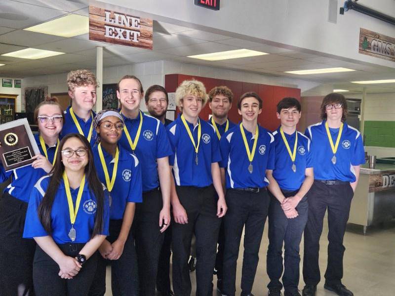 Princeton High School’s Scholastic Bowl Team took third place at Masonic Sectionals on Feb. 17 in Geneseo.