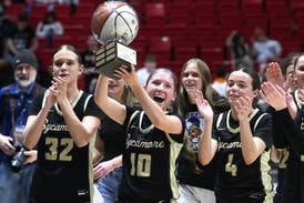 Photos: DeKalb, Sycamore girls basketball meet in FNBO Challenge at NIU