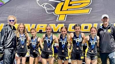 Anni Judd, PCJH seventh-grade girls land four state track medals