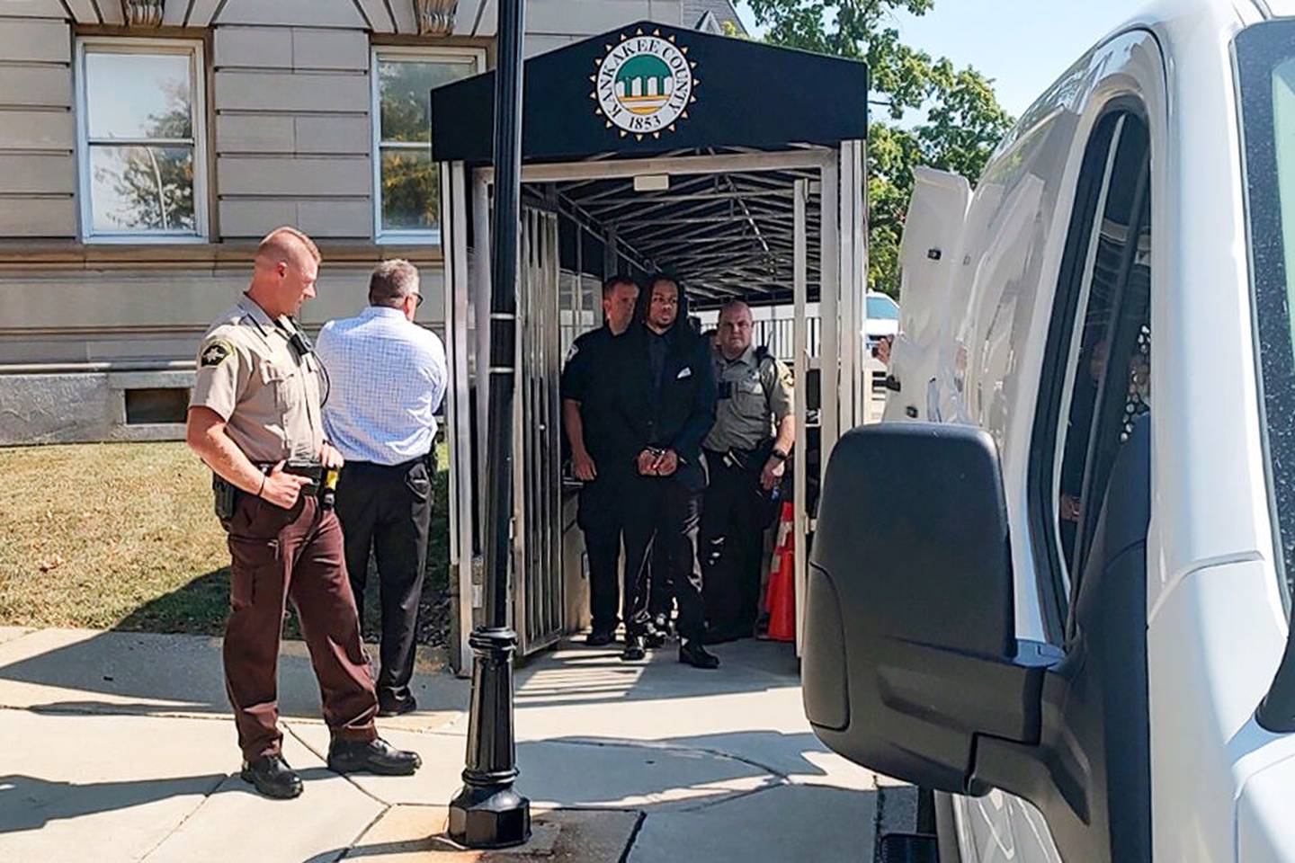 Darius Sullivan escorted from court