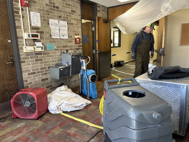 The Crystal Lake Public Library sustains “substantial” water damage when two water sprinklers went off Sunday evening, according to a news release.