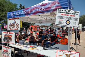 Open Roads club participates at Sanwich bike show 