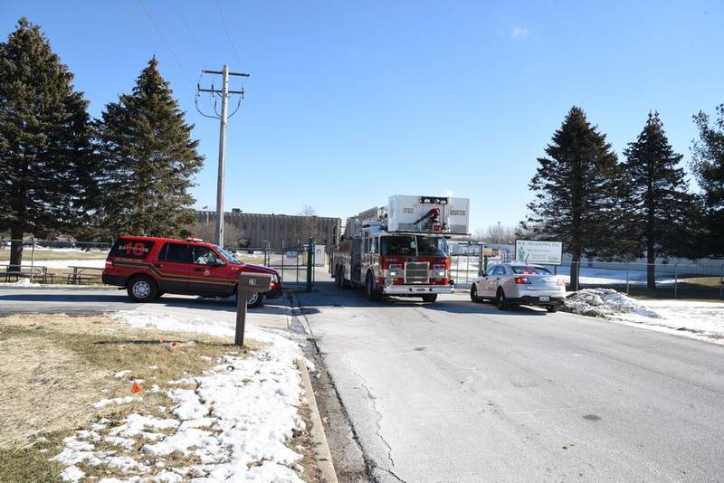 At least two people were taken to hospitals after a chemical blast in Hampshire Friday, Jan. 21, 2022.