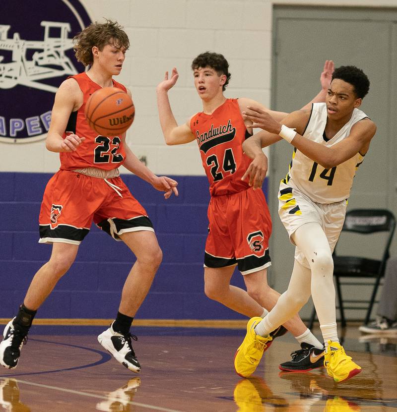 Photos: Sandwich vs. Yorkville Christian boys basketball at the 59th