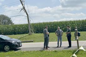 Photos: Cropdusting plane crashes in Ogle County