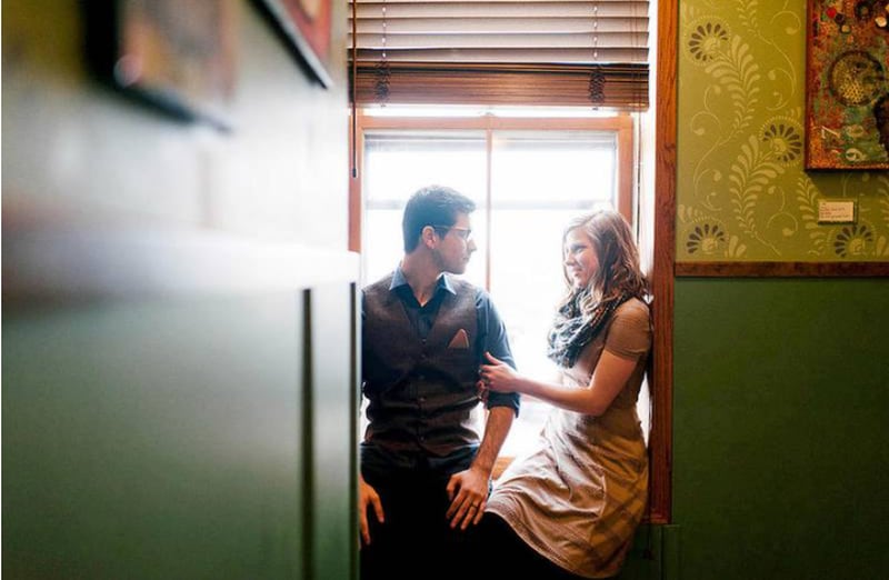 David Radford, a Season 5 finalist on "American Idol," and his wife, Licia.