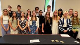 Oregon’s Brandt inducted into Central College’s NSLS Chapter