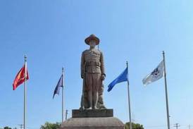 Ladd looks to raise funds to repair War Memorial Park soldier statue