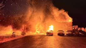 Fire destroys Oswego commercial building